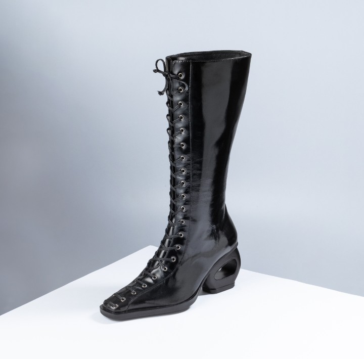 Bota larga BIG ANTONIETA de amarrar para mujer de Bissoni